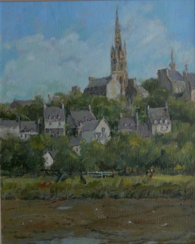 Pont Croix, Brittany by Pat Maclaurin